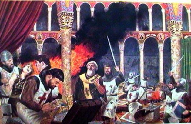 Η πρώτη Άλωση της Κωνσταντινούπολης το 1204 