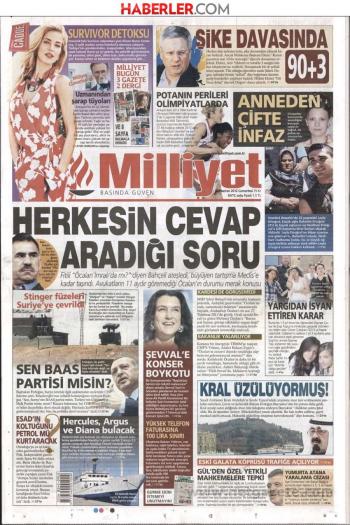 `Μήπως ο Οτζαλάν δεν είναι στη νήσο Ιμραλί` ρωτάει ο τουρκικός Τύπος.