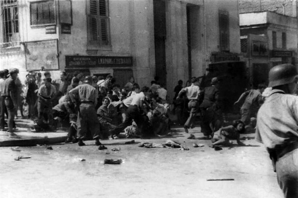 Η αιματηρή διαδήλωση στις 22 Ιουλίου