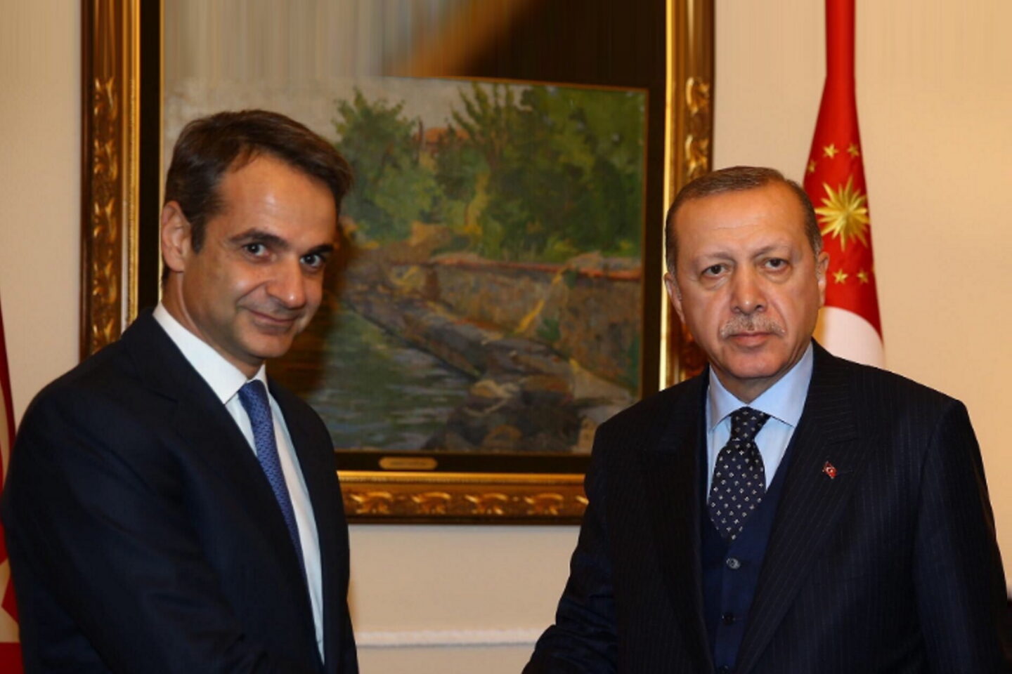 Μητσοτάκης Ερντογάν