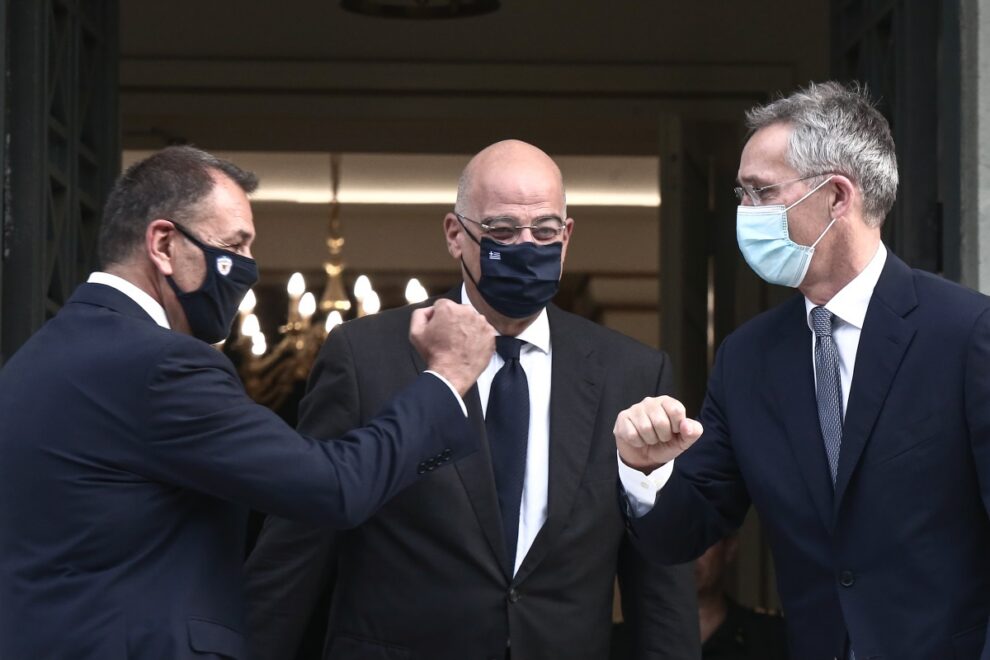 Στόλτενπεργκ - Δένδιας - Παναγιωτόπουλος