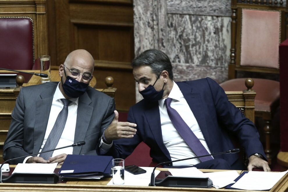 Συνάντηση Μητσοτάκη - Δένδια