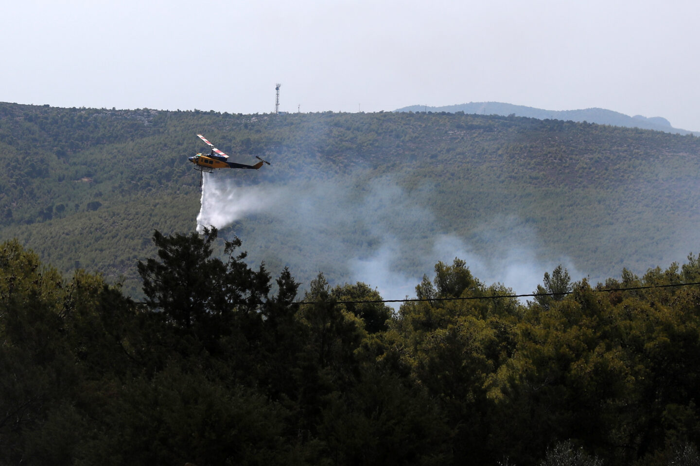 φωτιά στα Βίλια