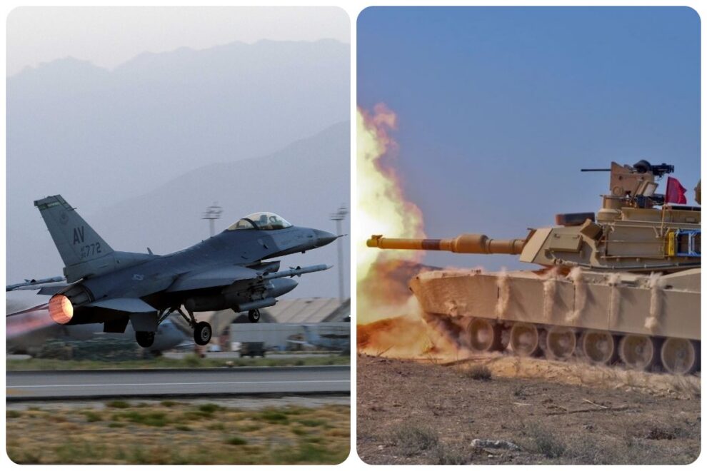 F-16 / Abrams