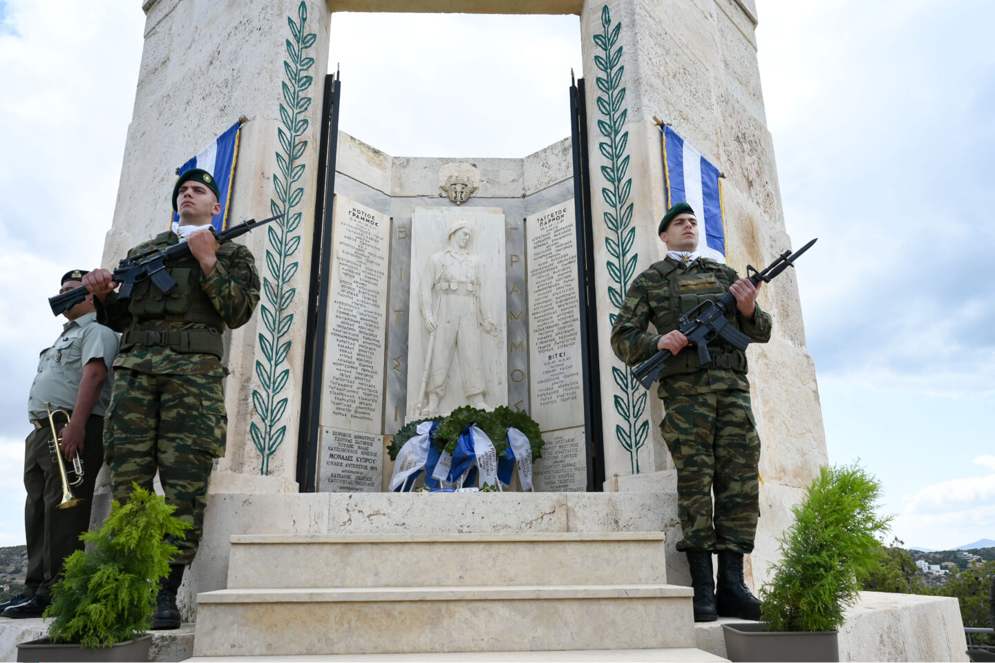 μνημόσυνο πεσόντων Ιερολοχιτών και Καταδρομέων