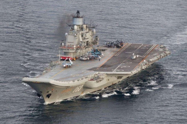 Admiral Kuznetsov: Η Ρωσία θα επαναφέρει το «μαύρο» αεροπλανοφόρο σε υπηρεσία το 2024