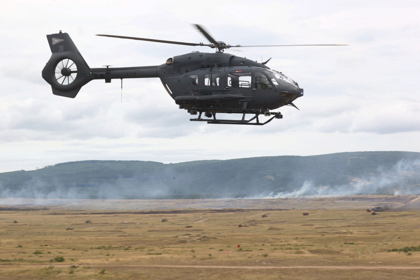 Το ελικόπτερο H145M της Airbus / REUTERS/Bernadett Szabo
