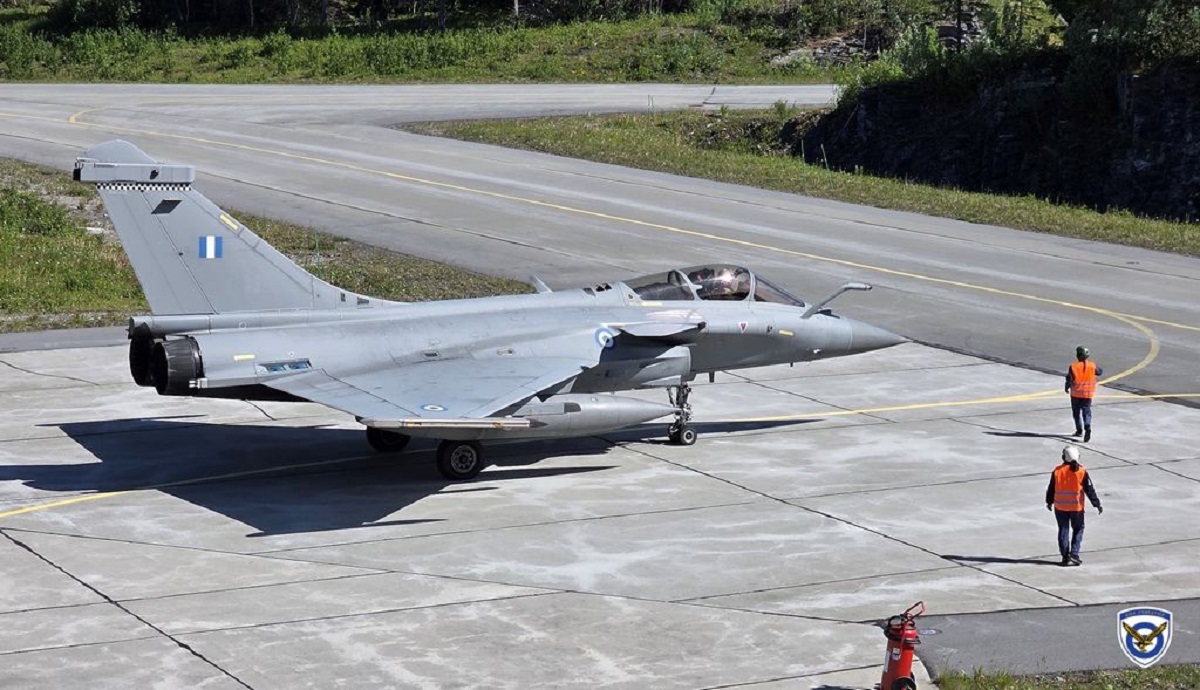 Μαχητικό αεροσκάφος Rafale της Πολεμικής Αεροπορίας στην άσκηση «Ramstein Flag 26»