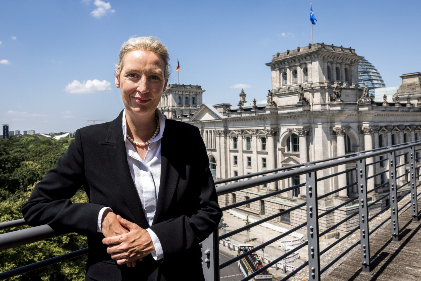 Η επικεφαλής του ακροδεξιού AfD, Αλίς Βάιντελ / REUTERS/Nadja Wohlleben