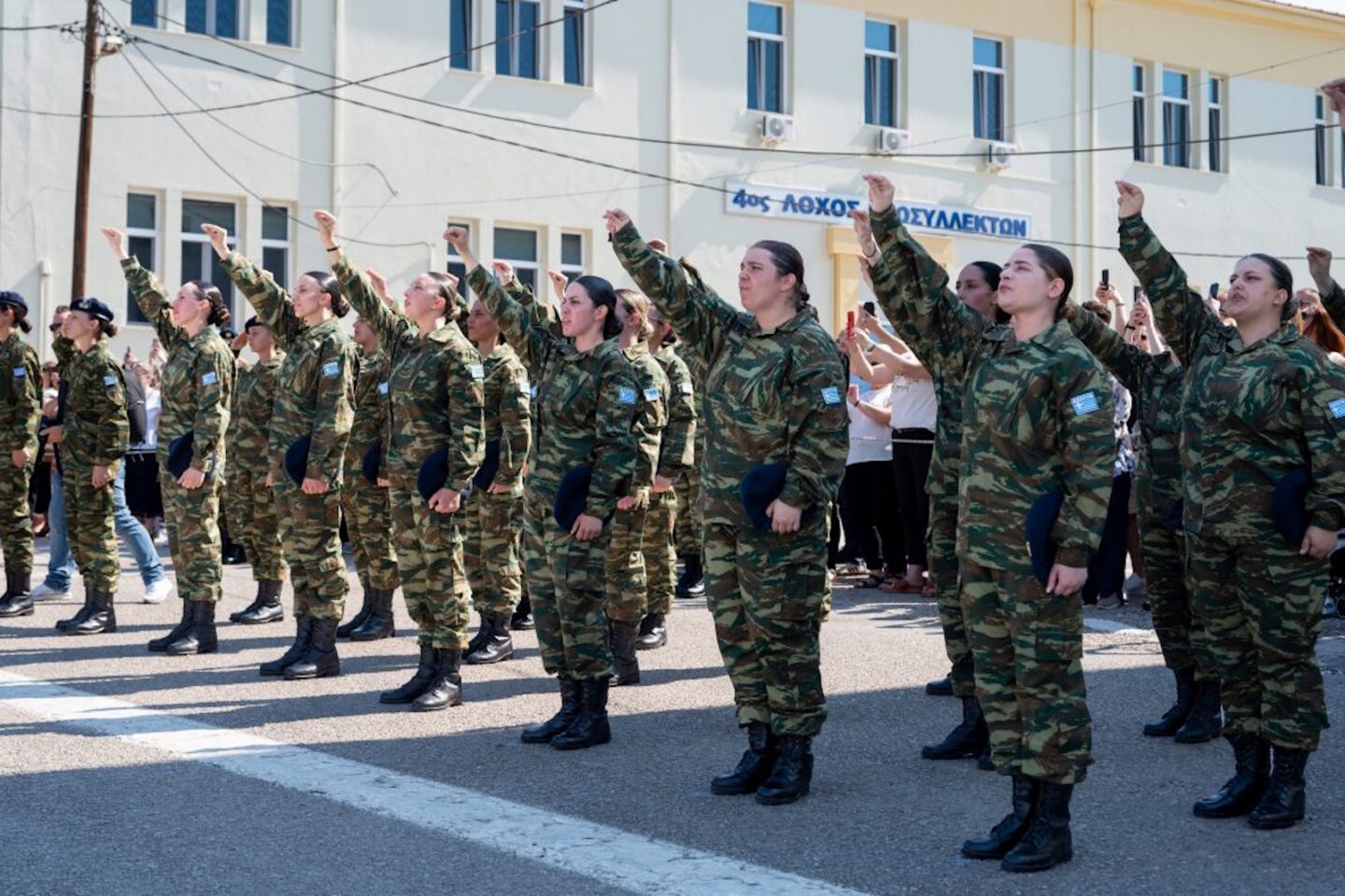 Οι γυναίκες εθελόντριες που ορκίστηκαν με την Β' ΕΣΣΟ 2026 του Στρατού Ξηράς