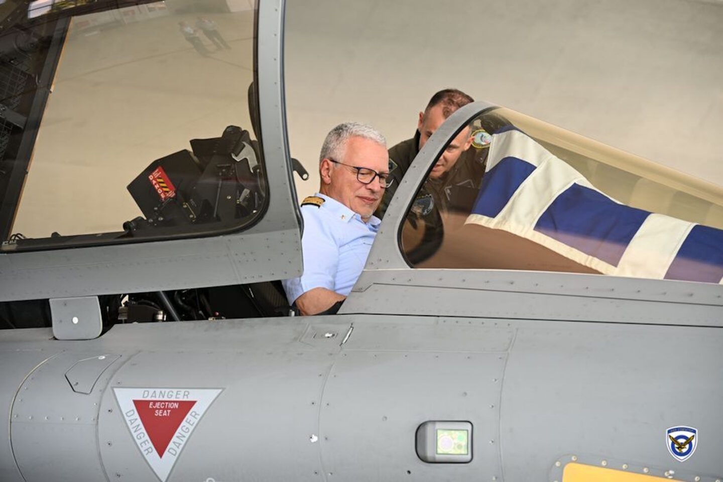 Ο Ιταλός Α/ΓΕΑ σε ελληνικό Rafale