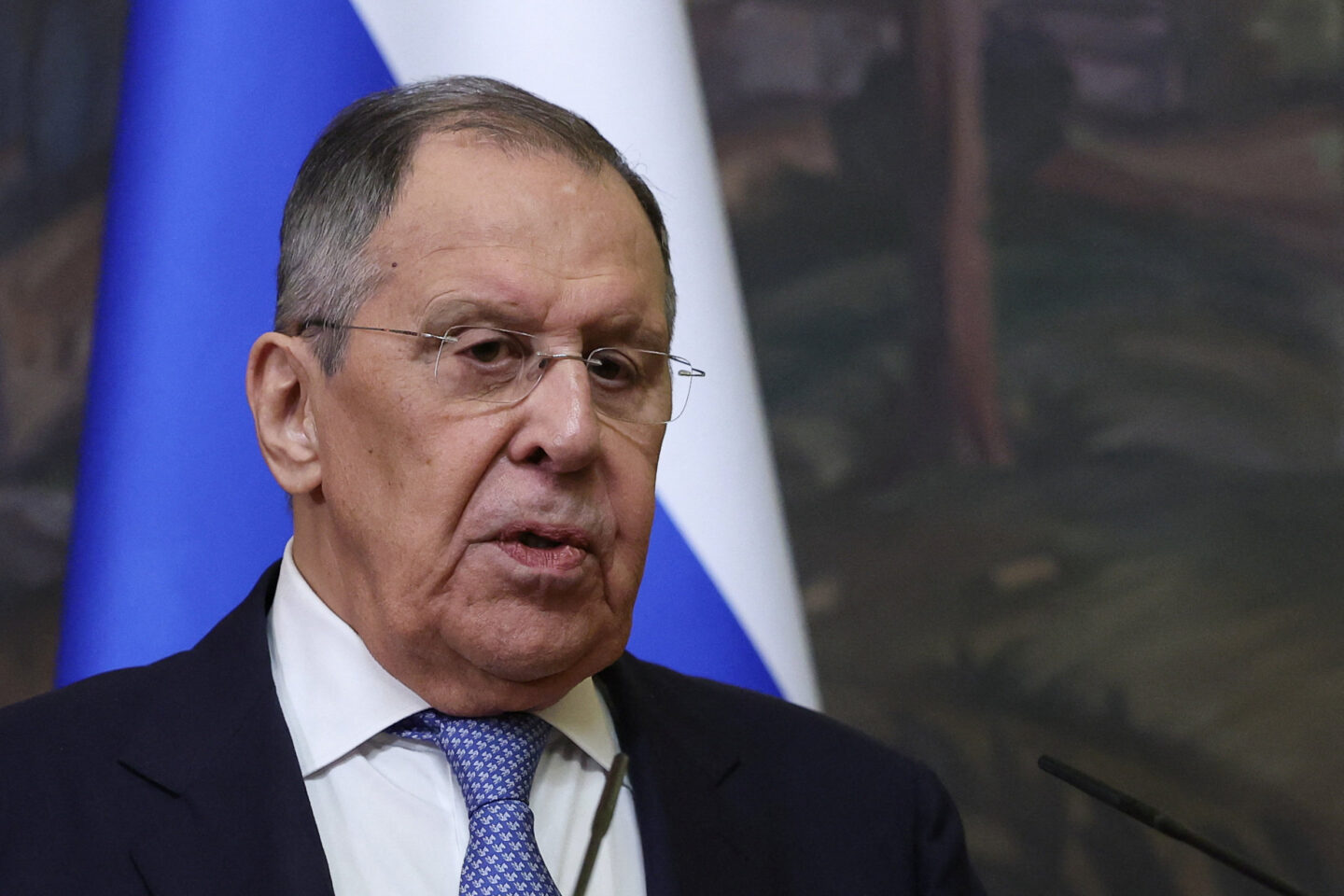 Ο Ρώσος ΥΠΕΞ, Σεργκέι Λαβρόφ/Sergei Ilnitsky/Pool via REUTERS