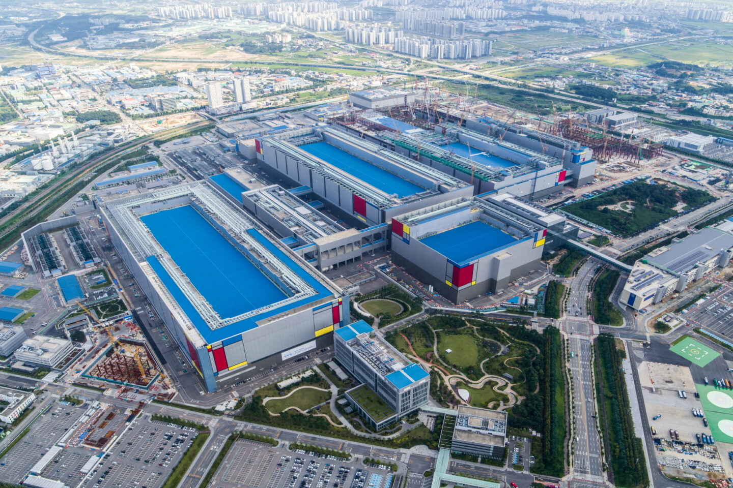 Εγοστάσιο κατασκευής ημιαγωγών της Samsung
