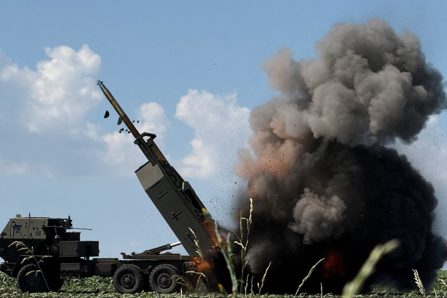 Ουκρανικό HIMARS εν δράσει