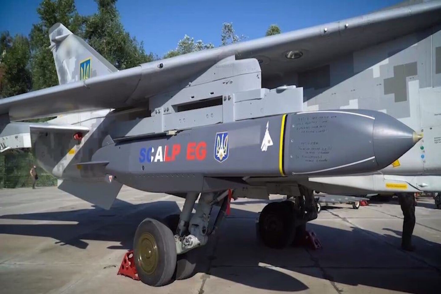 Πύραυλος SCALP σε ουκρανικό Su-24M