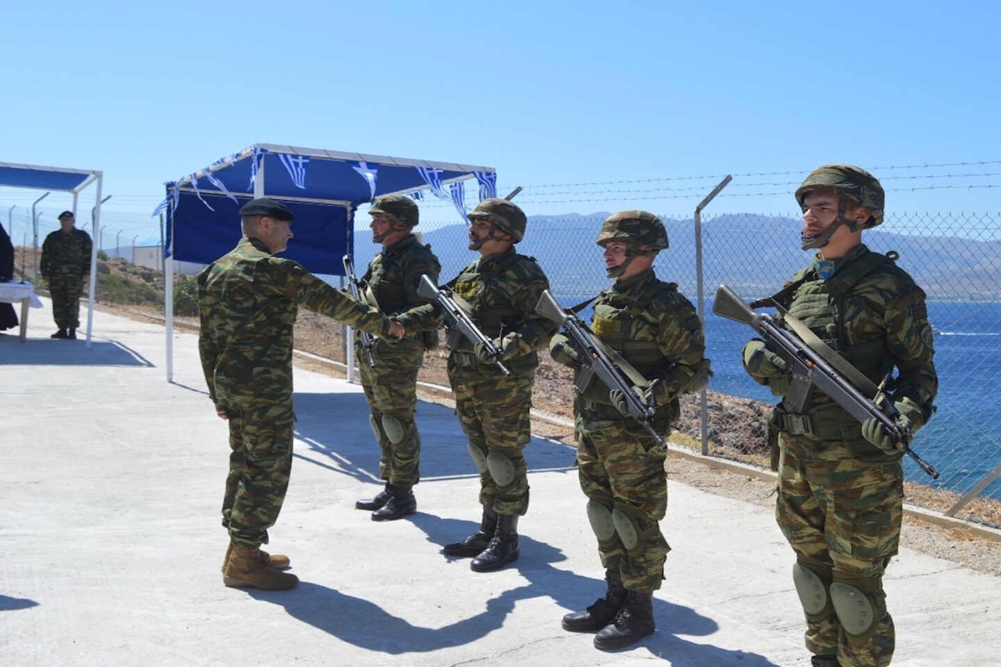 Επίσκεψη του Α/ΓΕΣ Κωστίδη στην περιοχή ευθύνης της ΑΣΔΑΑΜ