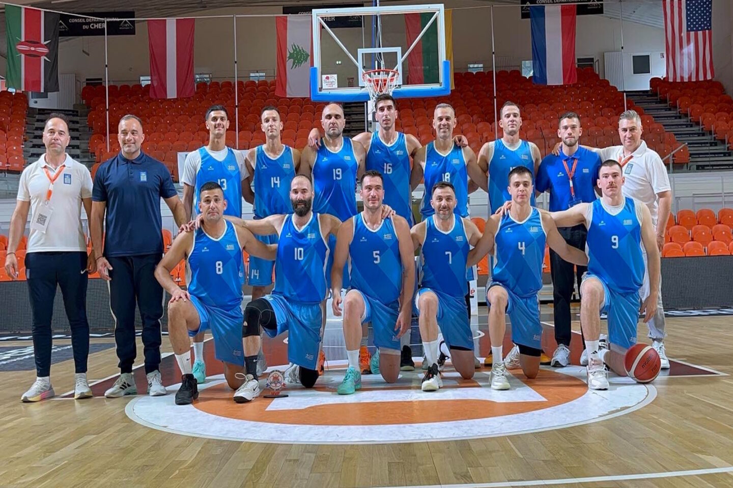 Η Εθνική Ομάδα Μπάσκετ Ενόπλων Δυνάμεων