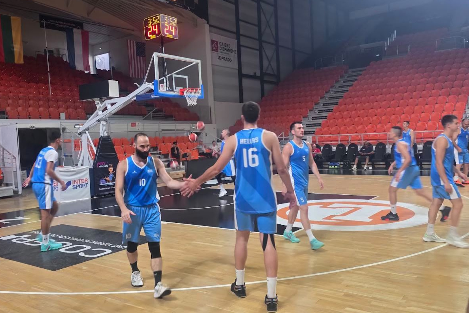 Η Εθνική Ομάδα Μπάσκετ Ενόπλων Δυνάμεων