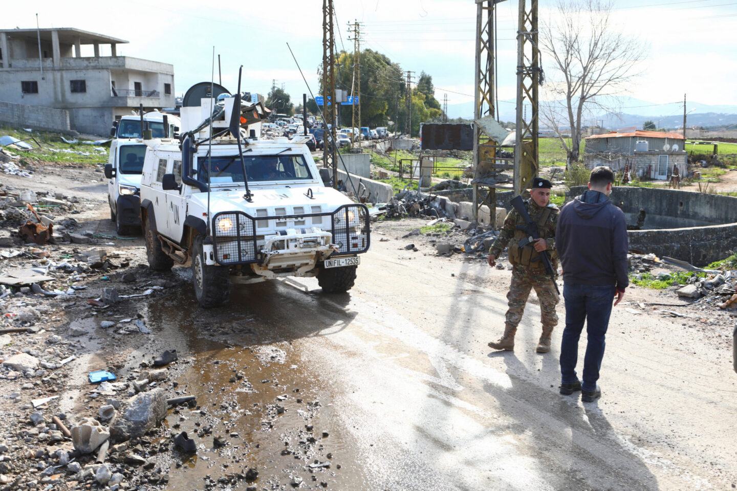 Όχημα της UNIFIL στον Λίβανο