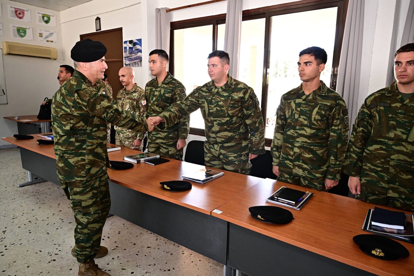 Ο Α/ΓΕΣ στη Σχολή Τεθωρακισμένων