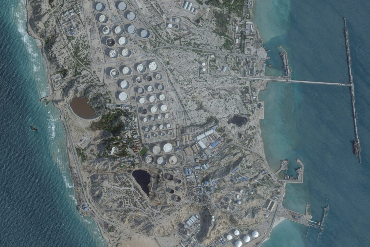 Το νησί Χαργκ του Ιράν / 2026 Planet Labs PBC/Handout via REUTERS/File photo