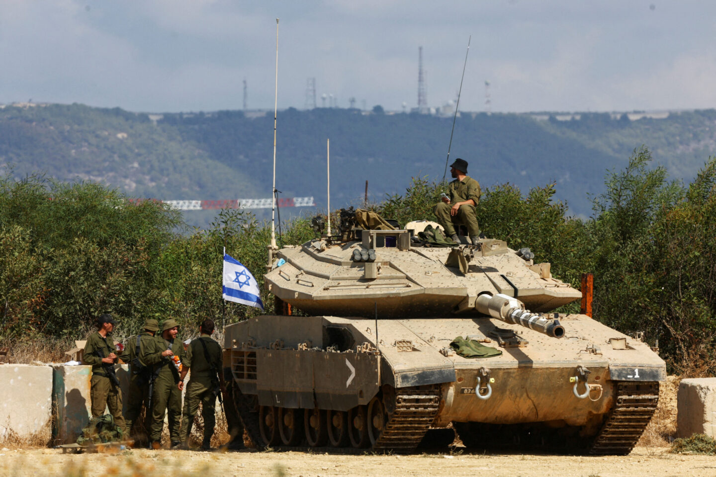 Ισραηλινοί στρατιώτες στον Λίβανο / REUTERS/Lisi Niesner/File Photo