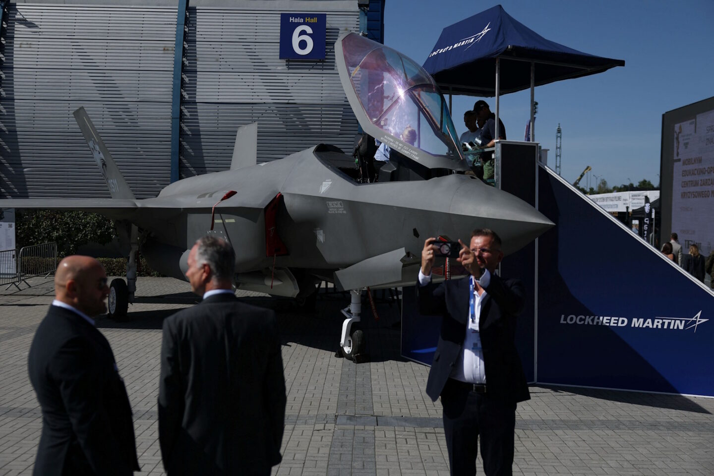 F-35 στην αμυντική έθεση MSPO της Πολωνίας