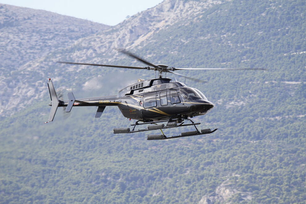 Ελικόπτερο Bell 407 (Photo by Micheal Debets/Pacific Press/LightRocket via Getty Images)