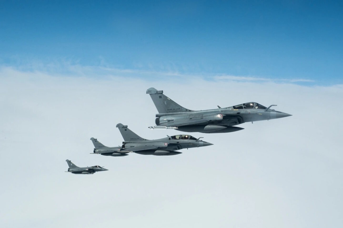 Σχηματισμός 4 γαλλικών Rafale