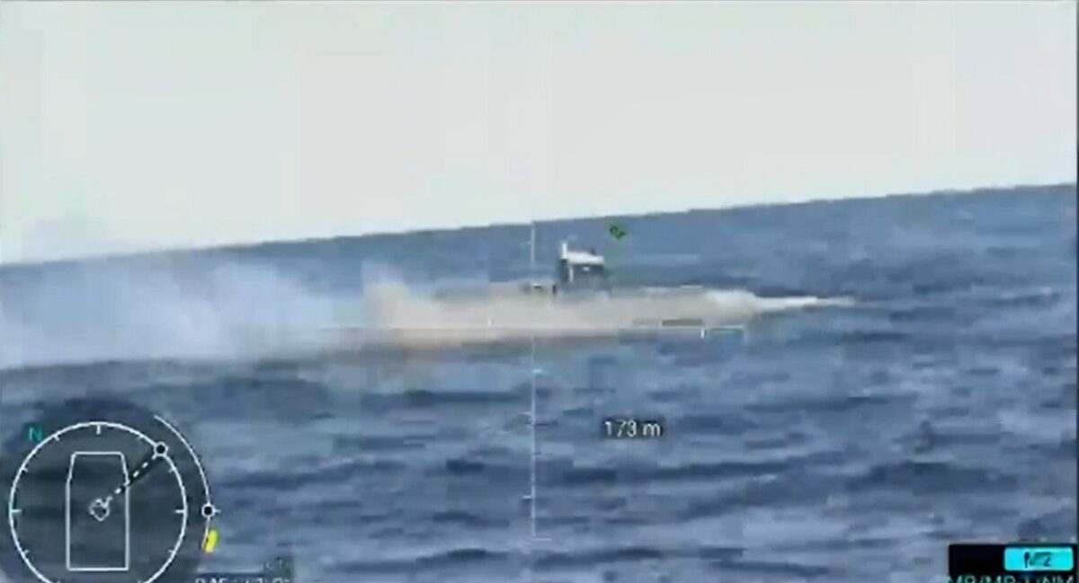 Η πρώτη καταγραμμένη μάχη USV Ουκρανίας και Ρωσίας στη Μαύρη Θάλασσα