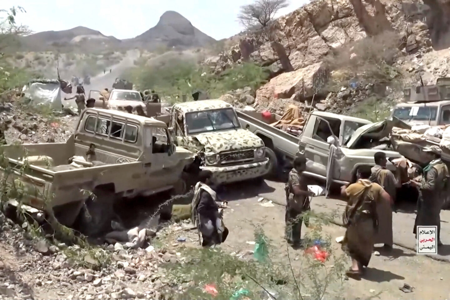 Al-Masirah TV/Handout via REUTERS