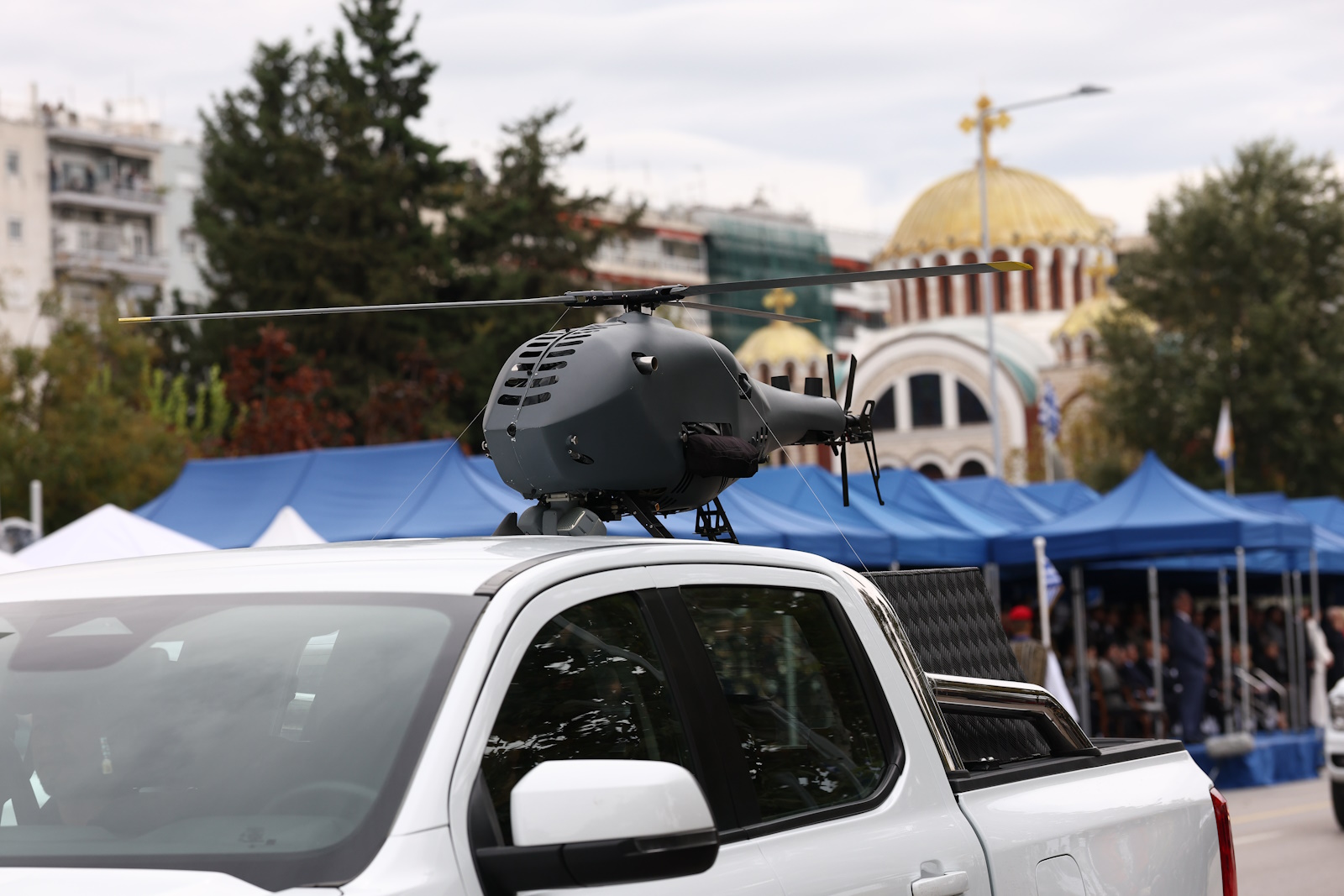 Μη επανδρωμένο ελικόπτερο τύπου A-900 του Πολεμικού Ναυτικού