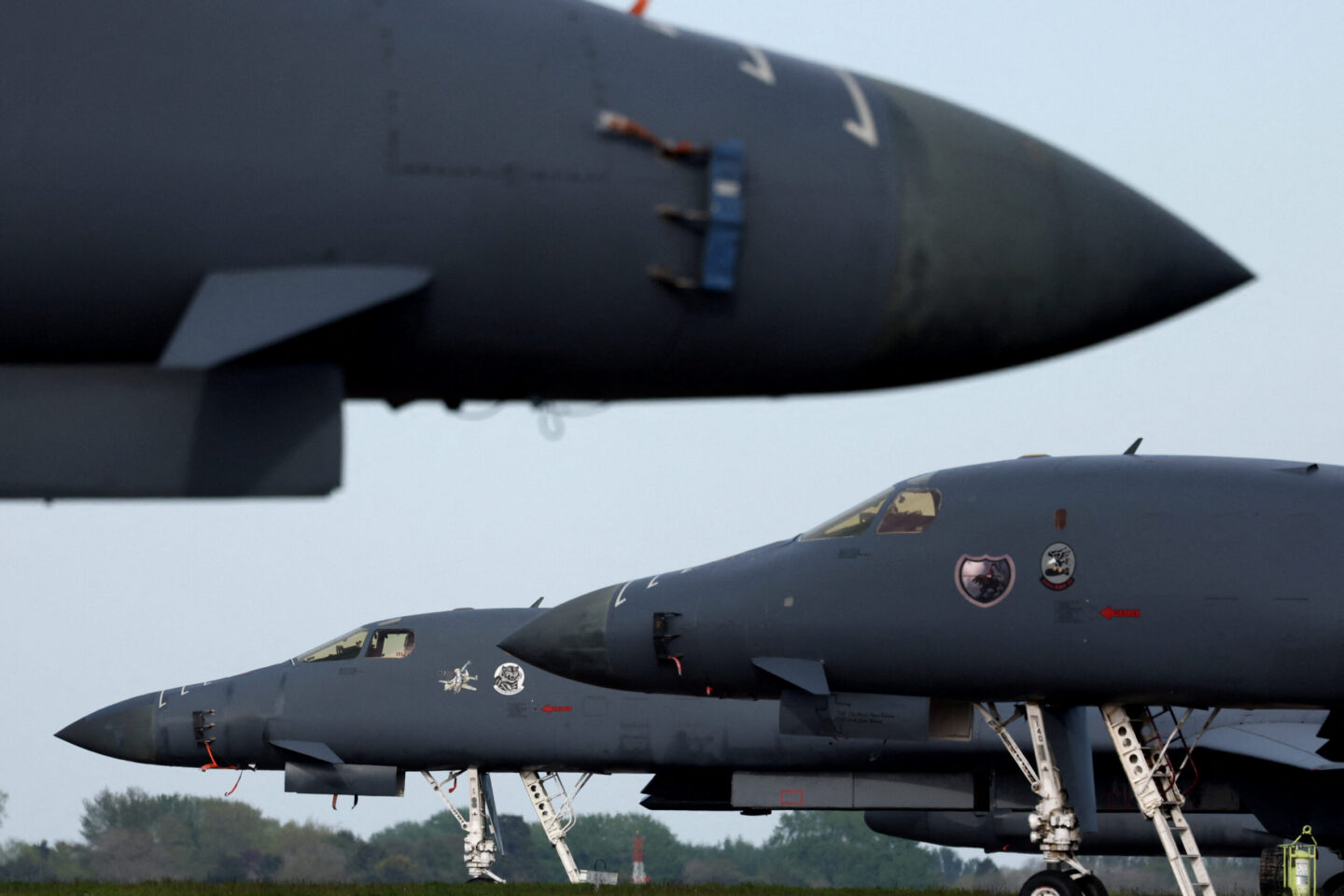 Αμερικανικά B‑1B Lancer στην βρετανική αεροπορική βάση