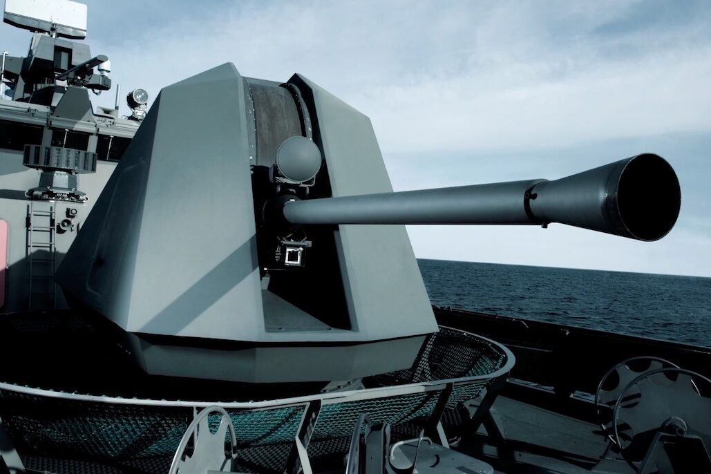 Ναυτικό πυροβόλο Bofors 57Mk3 της BAE Systems
