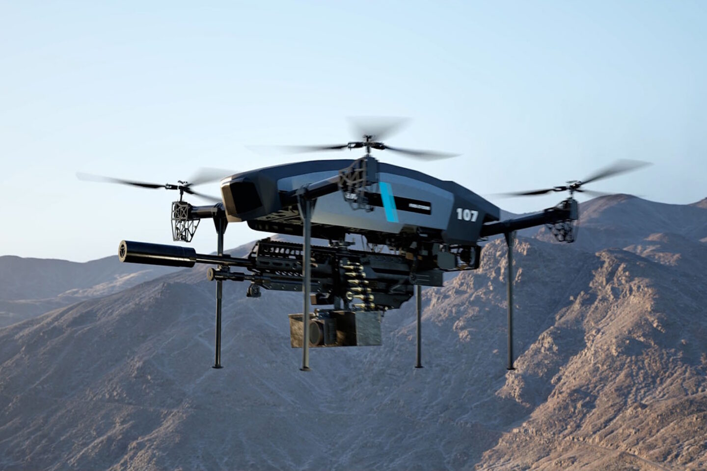 Το drone τύπου Fire Storm 250