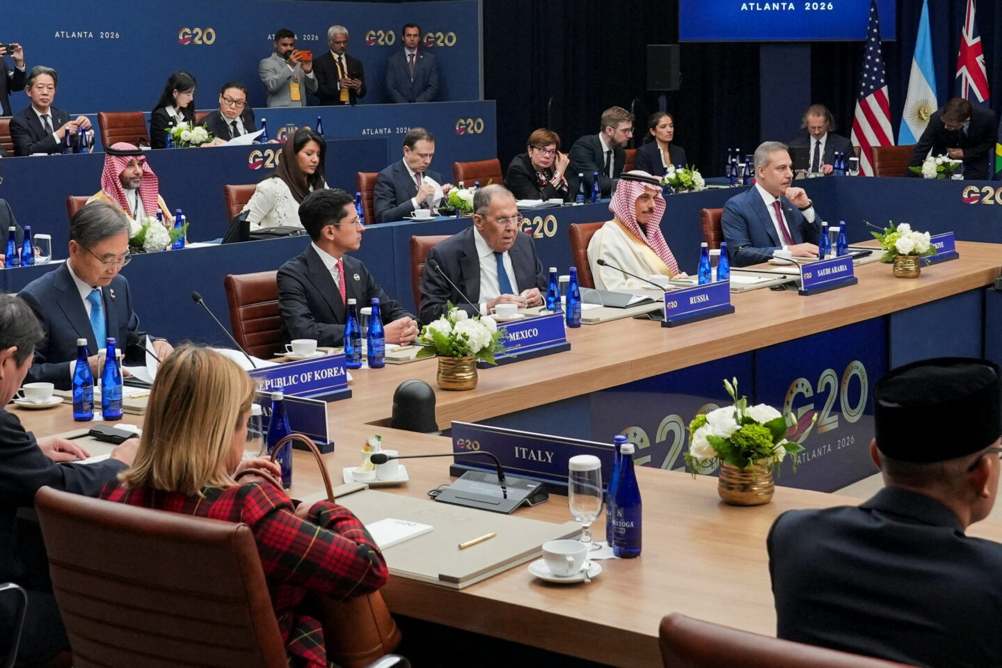 Ο Σεργκέι Λαβρόφ στη σύνοδο των G20