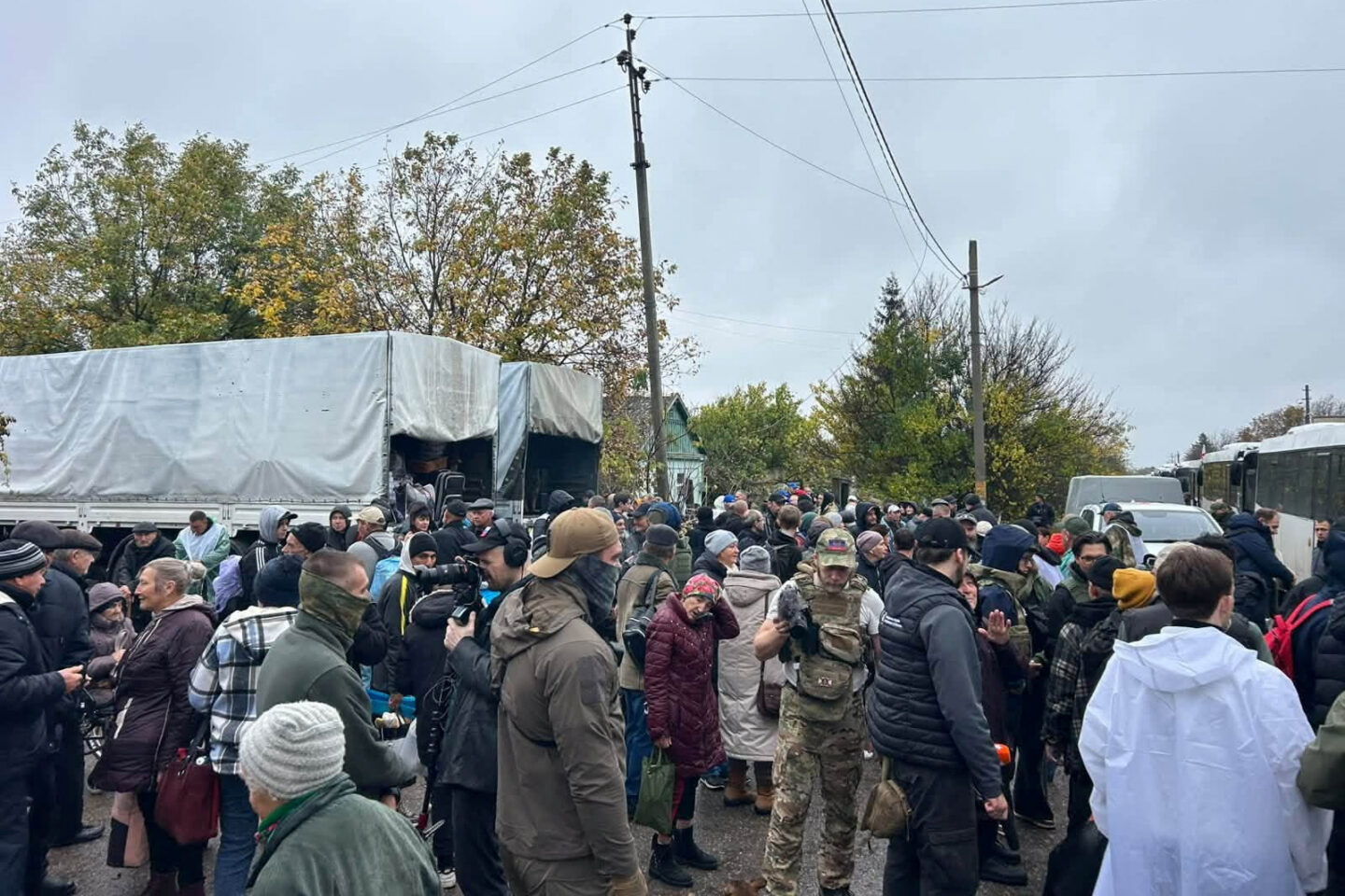 Διαδικασία εκκένωσης πολιτών από το Ολέσκι