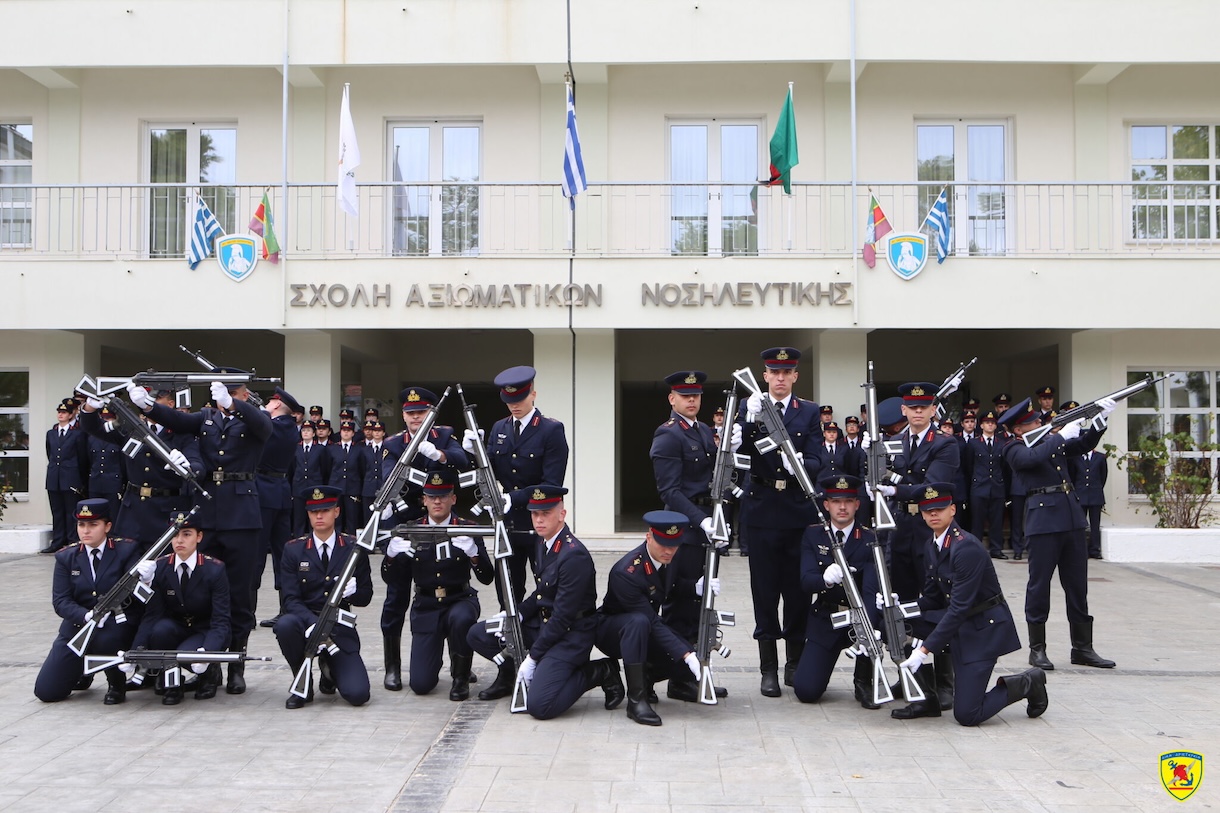 Οι πρωτοετείς Σπουδαστές στην τελετή ορκωμοσίας στη ΣΑΝ