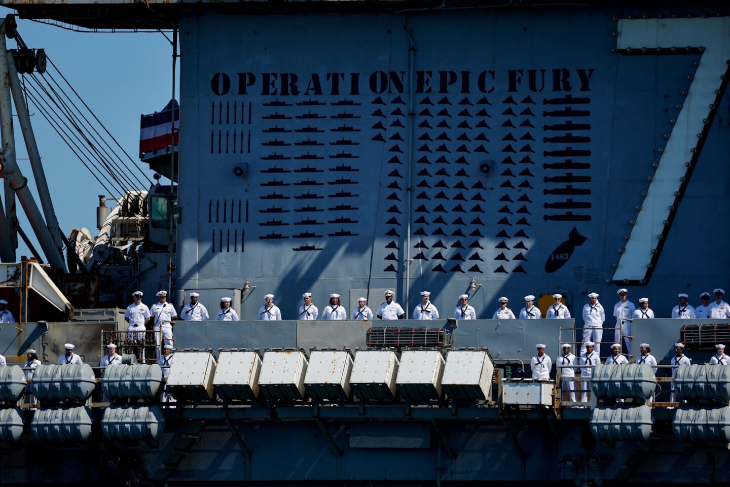 Τα killmarsk του USS Abraham Lincoln
