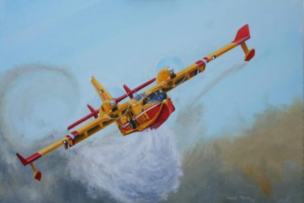 συντριβή canadair