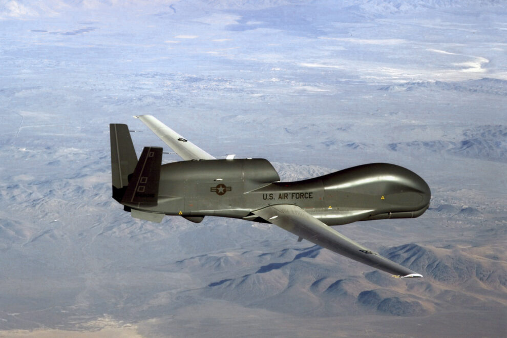 Απώλεια αμερικανικού drone Global Hawk