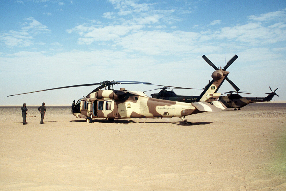 Συντριβή σαουδαραβικού ελικοπτέρου UH-60 Blackhawk στην Υεμένη