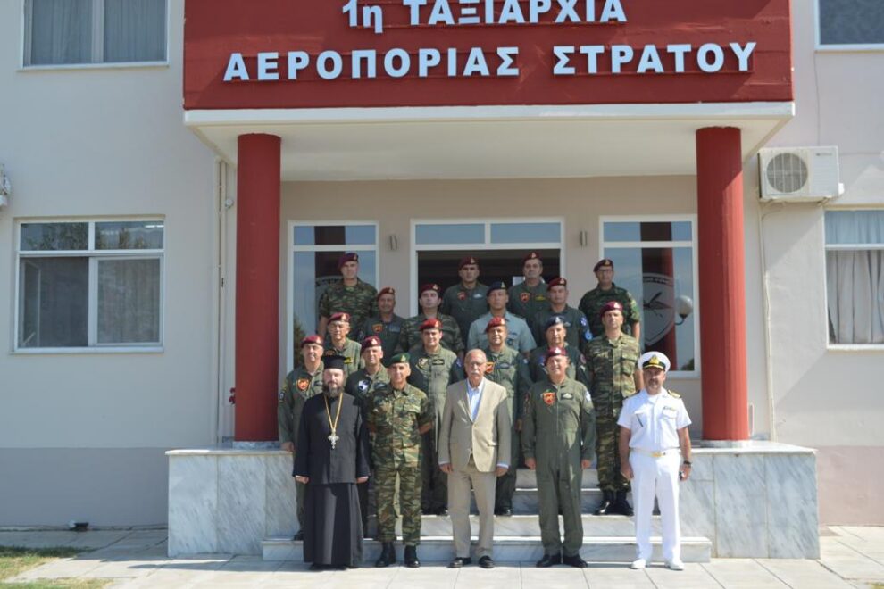 Επίσκεψη του ΑΝΥΕΘΑ Δημήτρη Βίτσα στην 1η ΤΑΞΑΣ – ΦΩΤΟ