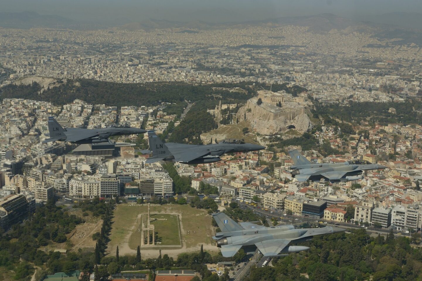 ΗΝΙΟΧΟΣ 2017: Ισραήλ, ΗΠΑ, Ελλάδα, ΗΑΕ, Ιταλία σε αεροπορική άσκηση στο FIR Αθηνών