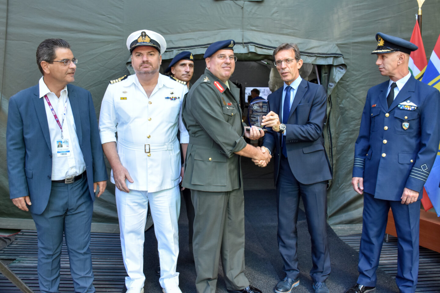 ΔΕΘ: Βράβευση Εκθεσιακού Χώρου Ενόπλων Δυνάμεων