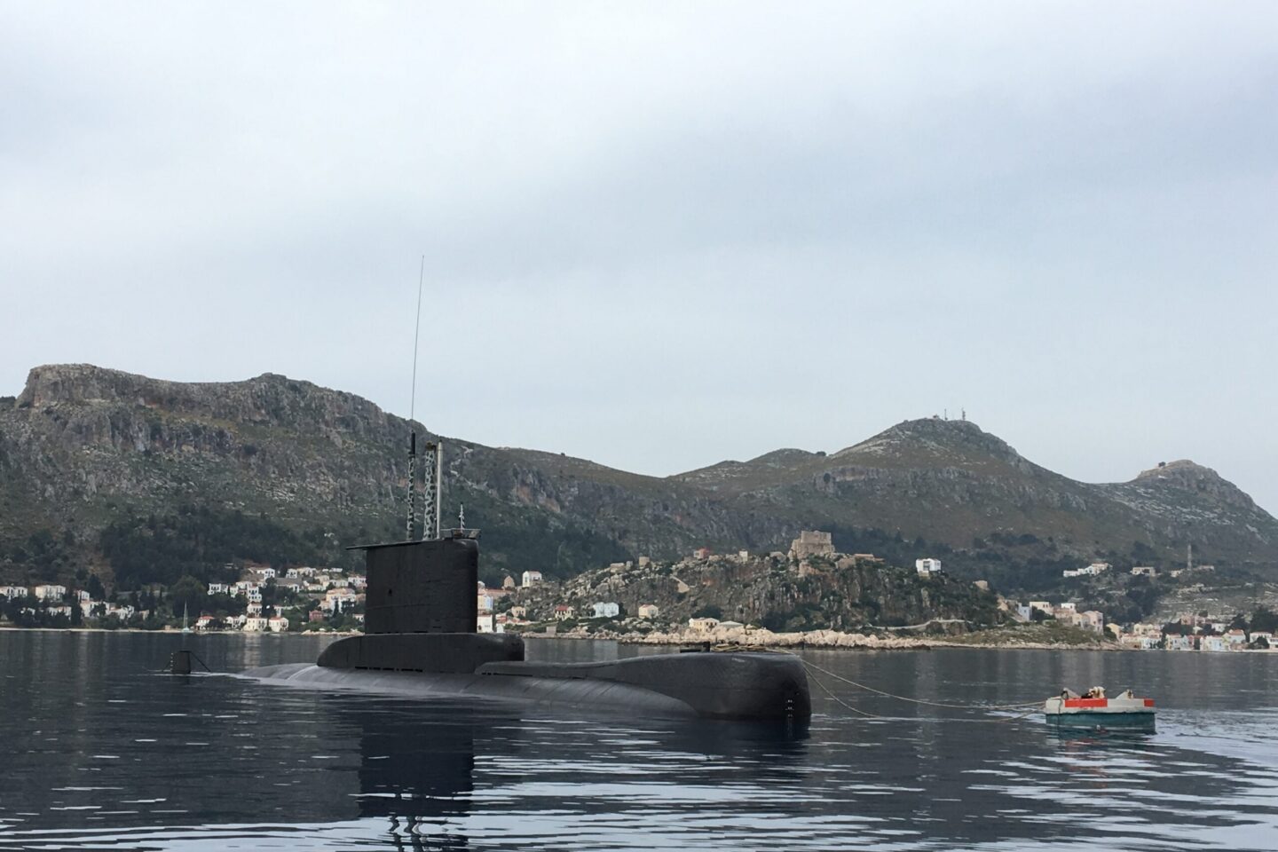 Το Υποβρύχιο ΑΜΦΙΤΡΙΤΗ στη Ν. Μεγίστη – ΦΩΤΟ