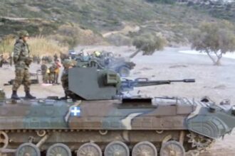BMP1 του Ελληνικου Στρατού σε άσκηση με πραγματικά πυρά – ΒΙΝΤΕΟ