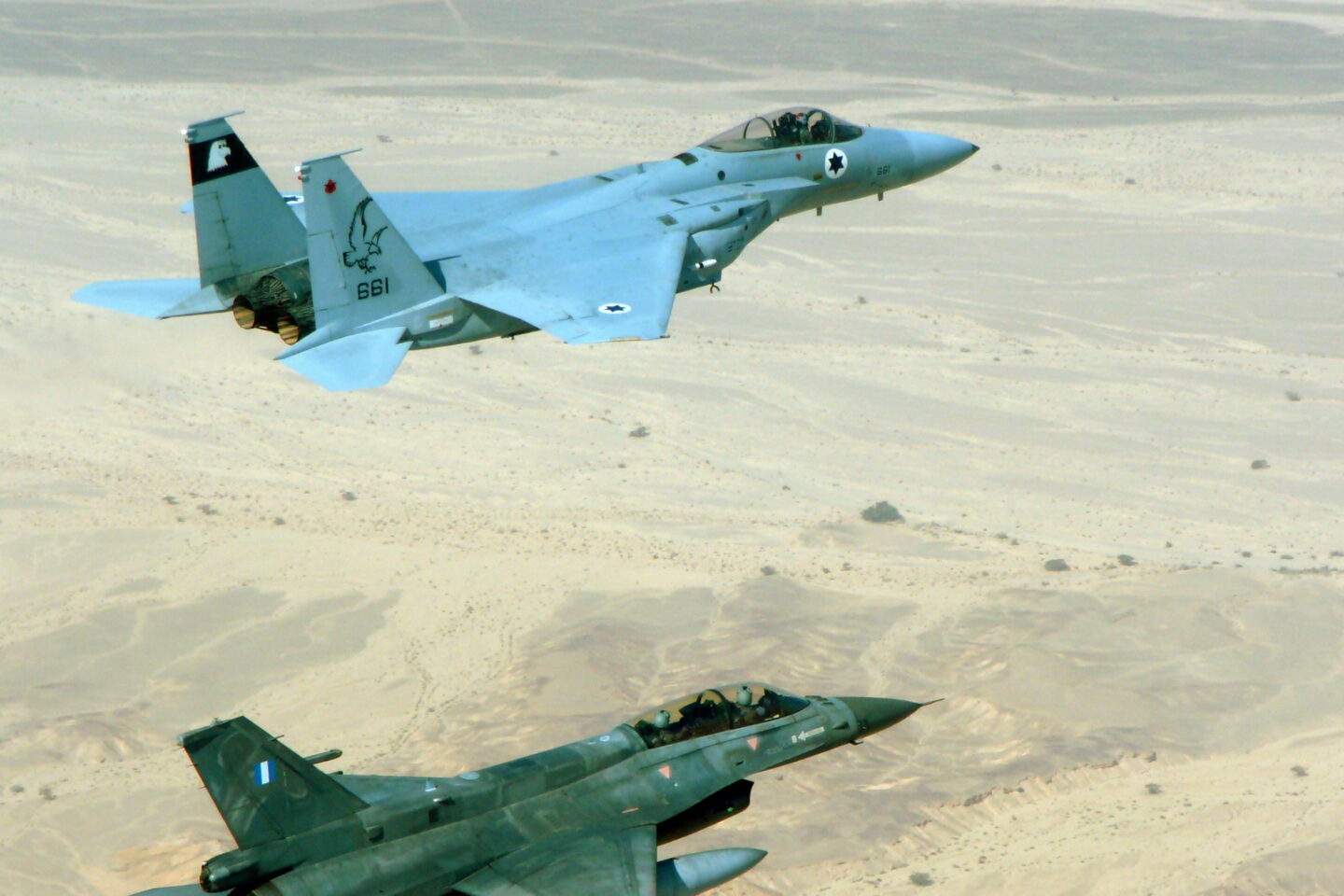 Ελληνοϊσραηλινό TOP GUN πάνω από το Ισραήλ από σήμερα – Ποια ελληνικά μαχητικά συμμετέχουν