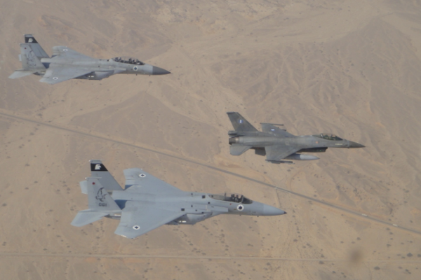 Ελληνικά F-16 με Ισραηλινά F-15,μαζί στον αέρα.Φωτογραφίες
