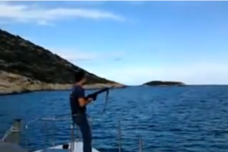 ΒΙΝΤΕΟ: Κατσικοπόλεμος στο Λιμενικό!